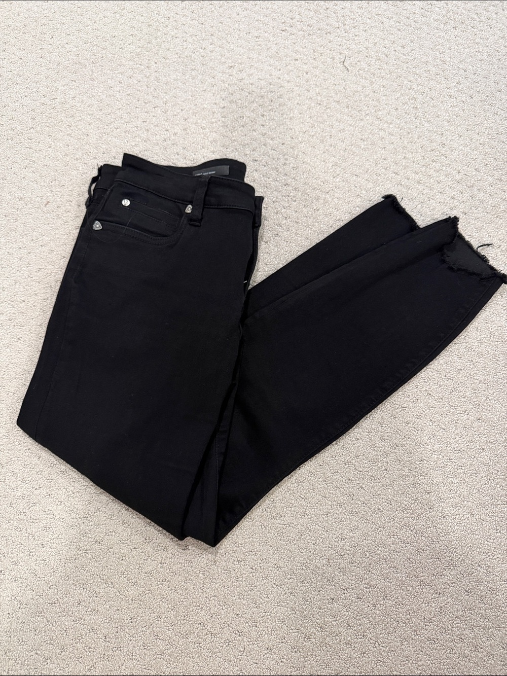 Cropped skinny jeans